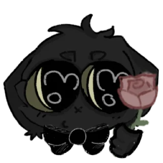 ❤️ emoji тоша котек Telegram sticker 11 of 17