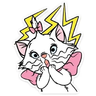 ❤️ emoji Кошечка Мари Telegram sticker 24 of 24