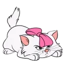 😼 emoji Кошечка Мари от @stickers_vk Telegram sticker 14 of 36