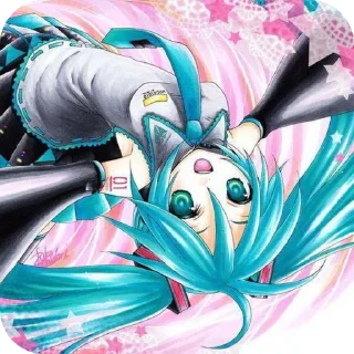 Sticker from Miku