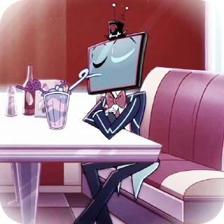 🌟 emoji БОЛЬШЕ ⇨ @CLOOBHUB ВОКС ОТЕЛЬ ХАЗБИН VOX HAZBIN ТГ Telegram sticker 9 of 55