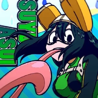 🌟 emoji 🐸 Tsuyu | @Earth138 🐸 Telegram sticker 8 of 30