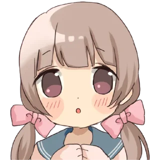 😳 emoji Зайка–тян @nyasticks Telegram sticker 18 of 41