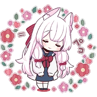 😌 emoji Сладкая зайка @Nyasticks Telegram sticker 9 of 41