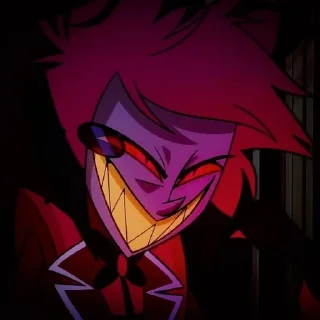 🌟 emoji Alastor • @HazbinHotelStickers Telegram sticker 15 of 75