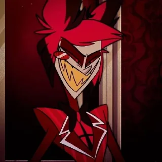 🌟 emoji Alastor • @HazbinHotelStickers Telegram sticker 12 of 75