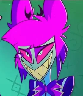 🌟 emoji Alastor Hazbin Hotel Telegram sticker 17 of 60