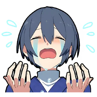 😭 emoji Новогодние мальчики @nyasticks Telegram sticker 18 of 41