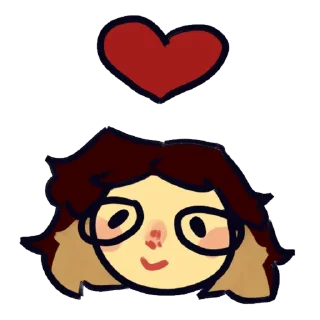 😍 emoji Бедный Читатель Telegram sticker 12 of 18