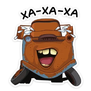 😂 emoji Тачки от @stickers_vk Telegram sticker 23 of 36