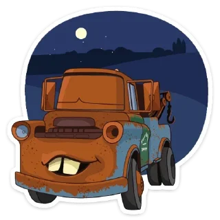 😴 emoji Тачки от @stickers_vk Telegram sticker 18 of 36
