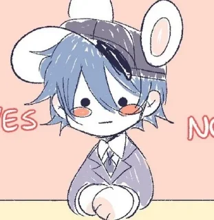 😐 emoji usaihara by @ruukamishi Telegram sticker 2 of 88