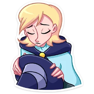😔 emoji Стэн @nyasticks Telegram sticker 17 of 49