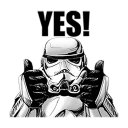 👍 emoji Star wars Telegram sticker 13 of 39