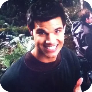🌟 emoji JACOB BLACK/TAYLOR LAUTNER Telegram sticker 13 of 40