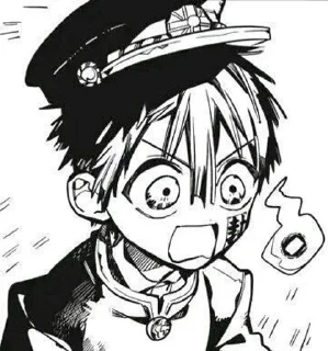 😧 emoji Hanako-kun manga Telegram sticker 11 of 55