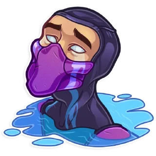 😭 emoji Mortal Kombat Telegram sticker 16 of 30