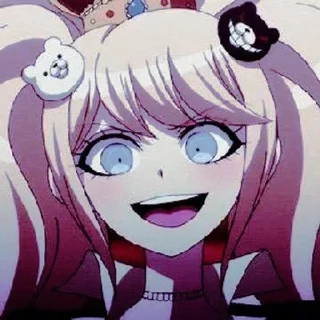 💗 emoji Junko Enoshima<3 Telegram sticker 16 of 51