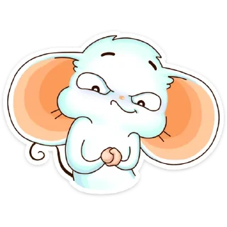 😕 emoji Сырок :: @stickroom Telegram sticker 19 of 48