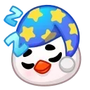 😴 emoji Chick Emoji @xkysluv Telegram sticker 20 of 40