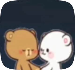 😘 emoji 🐼💗медведки💗🐼 Telegram sticker 19 of 31