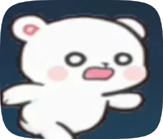 😱 emoji 🐼💗медведки💗🐼 Telegram sticker 20 of 31