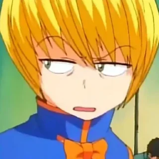 🤨 emoji Kurapika :: fetailstiker @fStikBot Telegram sticker 18 of 51