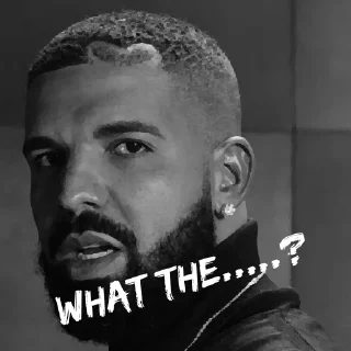 🧐 emoji Drake Telegram sticker 13 of 42