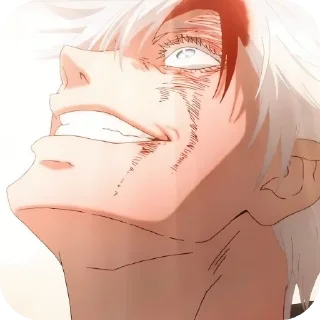 🤲 emoji GOJO SATORU Telegram sticker 24 of 43