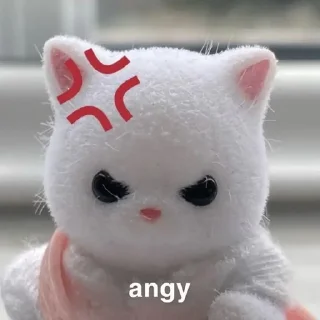😠 emoji Sylvanian families Telegram sticker 19 of 29