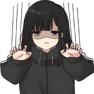 💀 emoji 🧷 -🩶🖤- Telegram sticker 12 of 42