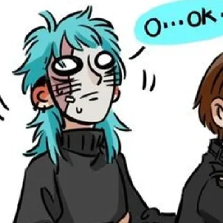 🎭 emoji салли фейс! Telegram sticker 8 of 29
