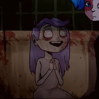 👻 emoji Меган Салли Фейс Telegram sticker 16 of 23
