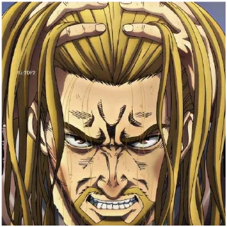 🍔 emoji Vinland saga by @mkldaaa Telegram sticker 21 of 30