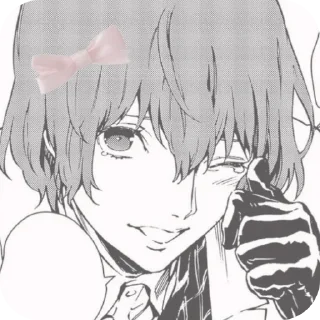 🔍 emoji Akechi goro!!! :: @murrrarimurr Telegram sticker 17 of 65