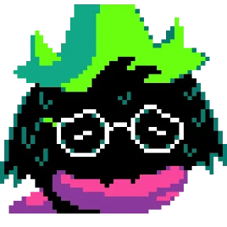 😓 emoji Dark Ralsei Pack (part 2/2) Telegram sticker 16 of 68