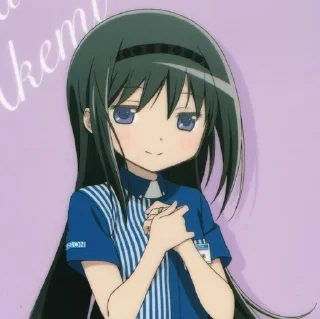 🌟 emoji Homura Akemi Telegram sticker 17 of 120