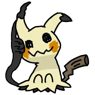 👍 emoji Mimikyu special Telegram sticker 16 of 20