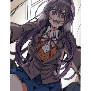 📖 emoji Yuri! @Buzzybuzzy_cutecute Telegram sticker 8 of 57