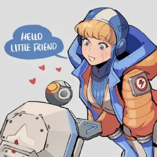 😊 emoji Wattson loves U Telegram sticker 20 of 115