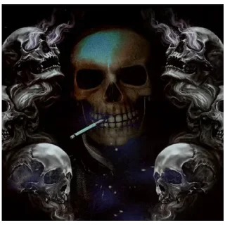 💀 emoji Memphis Cult beta7 Telegram sticker 8 of 30