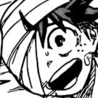🌟 emoji izuku midoriya Telegram sticker 14 of 45
