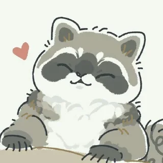 ☺️ emoji Енотик Telegram sticker 22 of 89