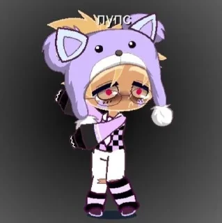 🥳 emoji Gasha|пупс💜 Telegram sticker 6 of 15