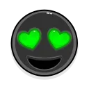 😍 emoji Toxic emojis Telegram sticker 7 of 100