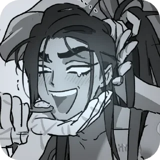 🤭 emoji 𝓗𝔂𝓾𝓷𝓪  by @Fuga_MoH Telegram sticker 23 of 40