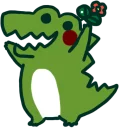 🙋‍♀️ emoji Cro :: @line_stickers Telegram sticker 24 of 40