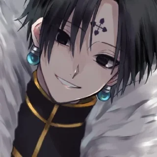 😀 emoji chrollo ฅ^•ﻌ•^ฅ @yellowOOO Telegram sticker 23 of 86