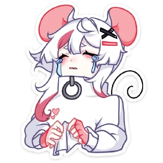 😰 emoji Мауси в кофте (@TgSticker) Telegram sticker 8 of 48