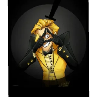 😈 emoji Гравити фолз Telegram sticker 18 of 25